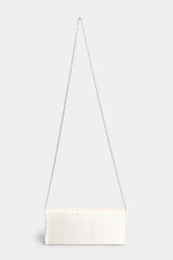 Yours Yours Gold Woven Clutch Bag