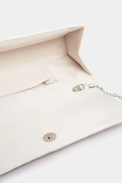 Yours Yours Gold Woven Clutch Bag