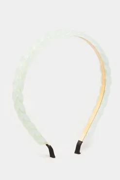 Yours Yours Green Chain Headband