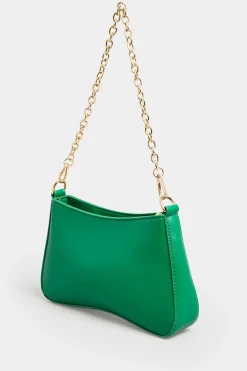 Yours Yours Green Detachable Chain Shoulder Bag