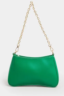 Yours Yours Green Detachable Chain Shoulder Bag