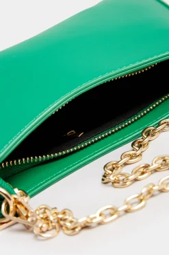 Yours Yours Green Detachable Chain Shoulder Bag