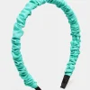 Yours Yours Green Skinny Ruched Headband
