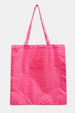 Yours Yours Pink Heart Shopper Bag