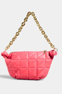 Yours Yours Pink Quilted Shoulder Bag