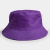 Yours Yours Purple Reversible Bucket Hat