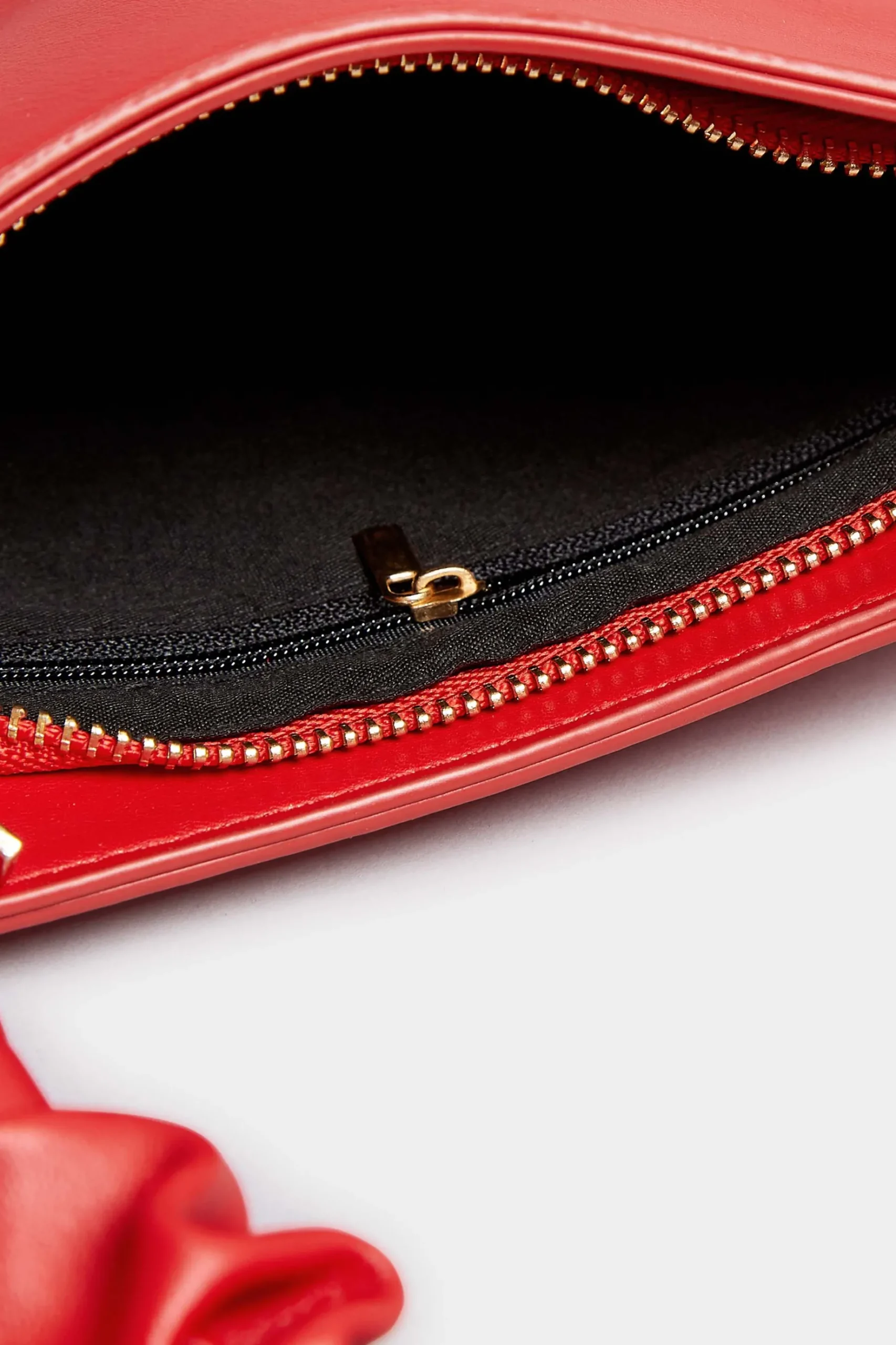 Yours Yours Red Ruched Handle Bag