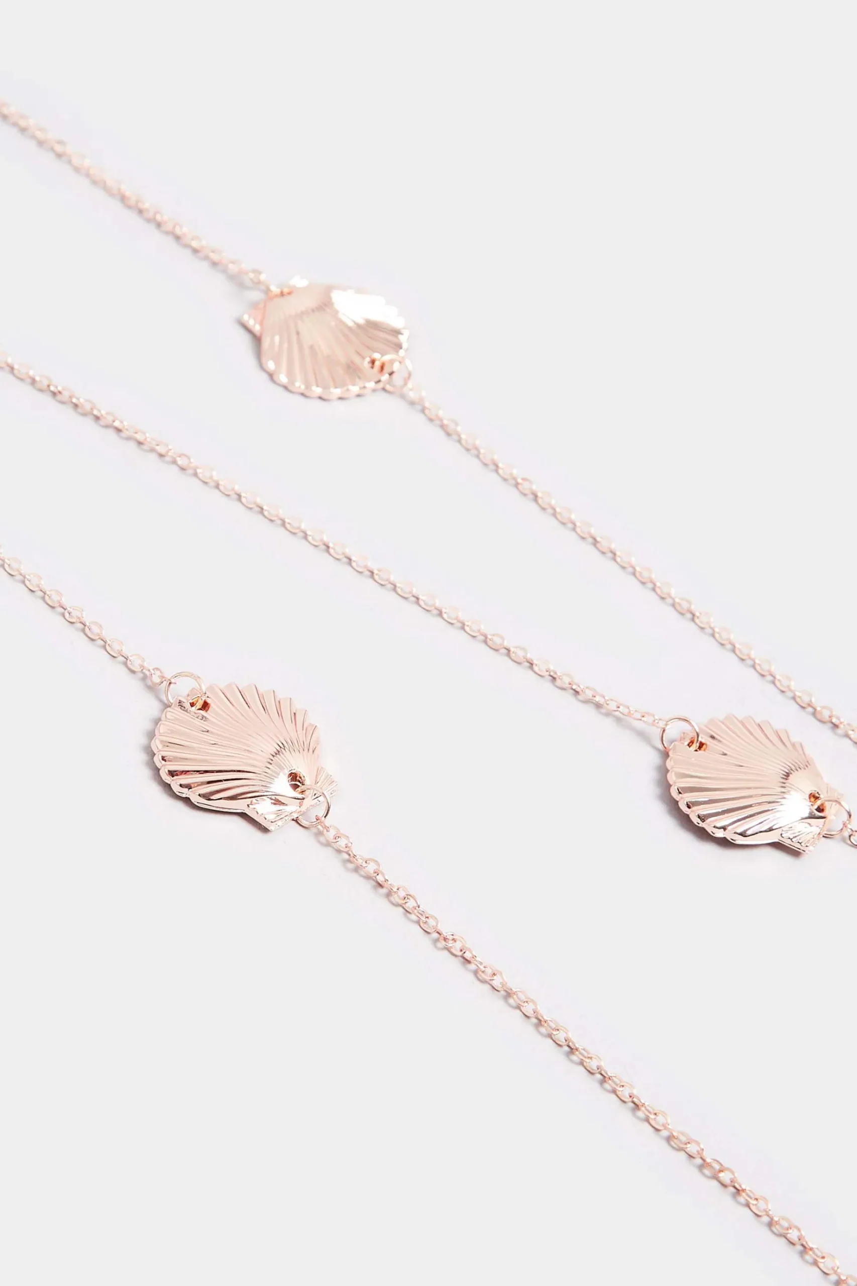Yours Yours Rose Gold Shell Sunglasses Chain