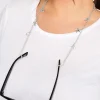 Yours Yours Silver Mixed Shell Sunglasses Chain
